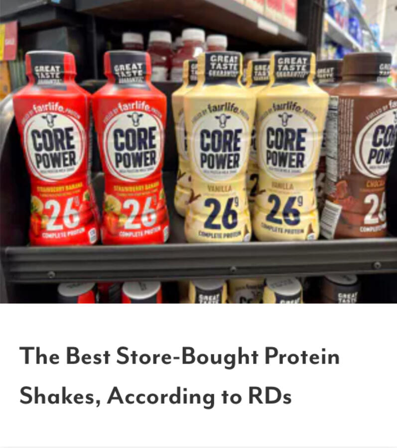 The Best Store-Bought Protein Shakes, According to RDs